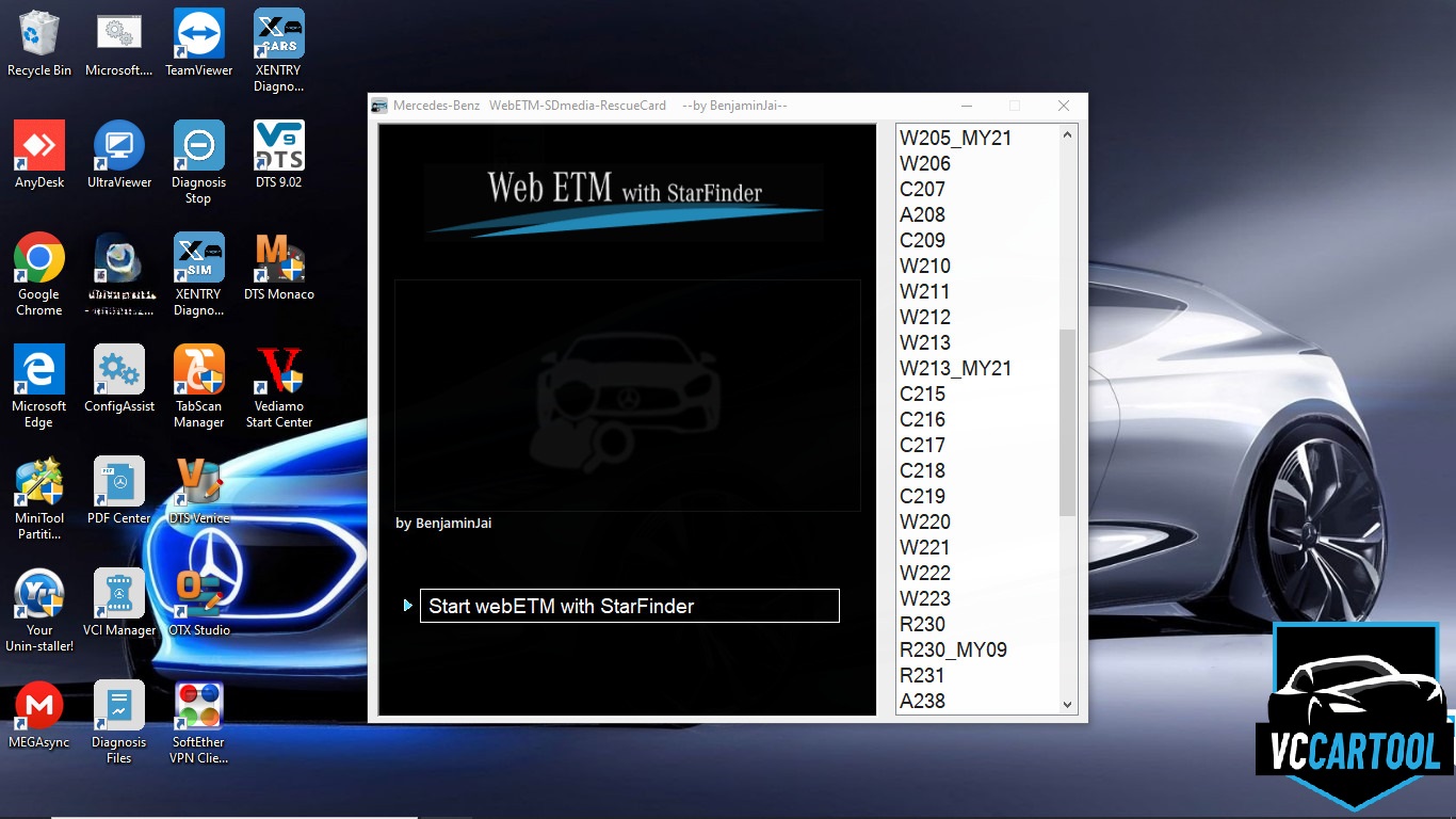 Car Support Model Mercedes StarFinder (3)