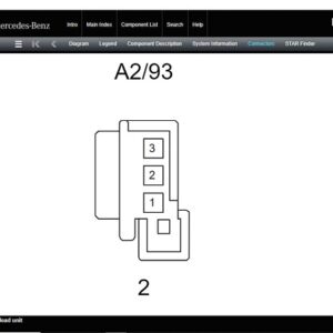 Connectors Mercedes Starfinder Software