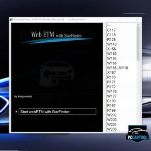 Starfinder webETM Software Mercedes