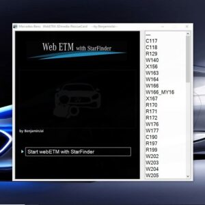 Start Mercedes Starfinder Software