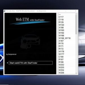 mercedes Starfinder webETM Software 2023