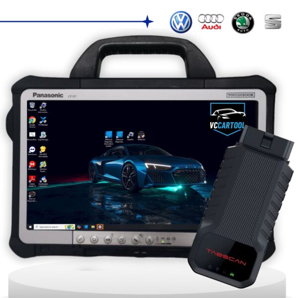 COMBO VAG diagnostic Software and Tabscan 6154+C