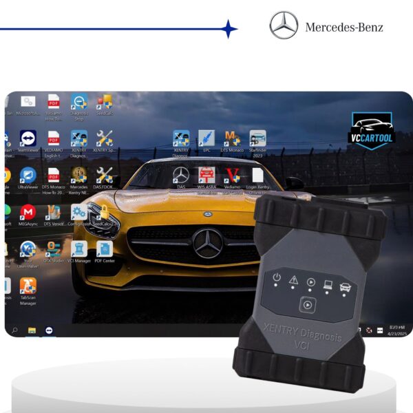 Combo Mercedes Diagnostic Software & C6