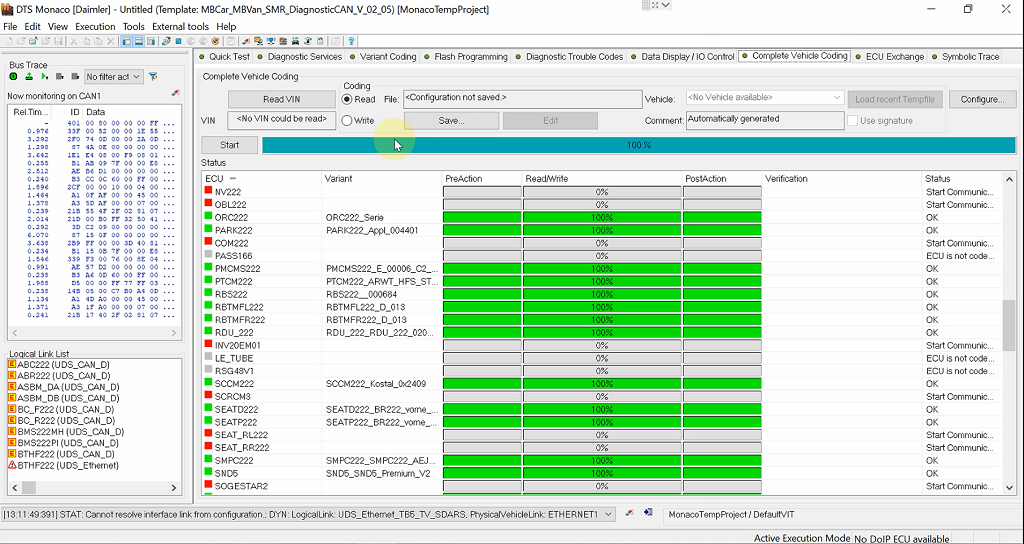 DTS Monaco Software version 8.16 (4)