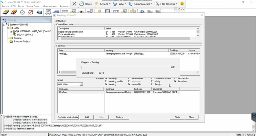 Flash Vediamo Software