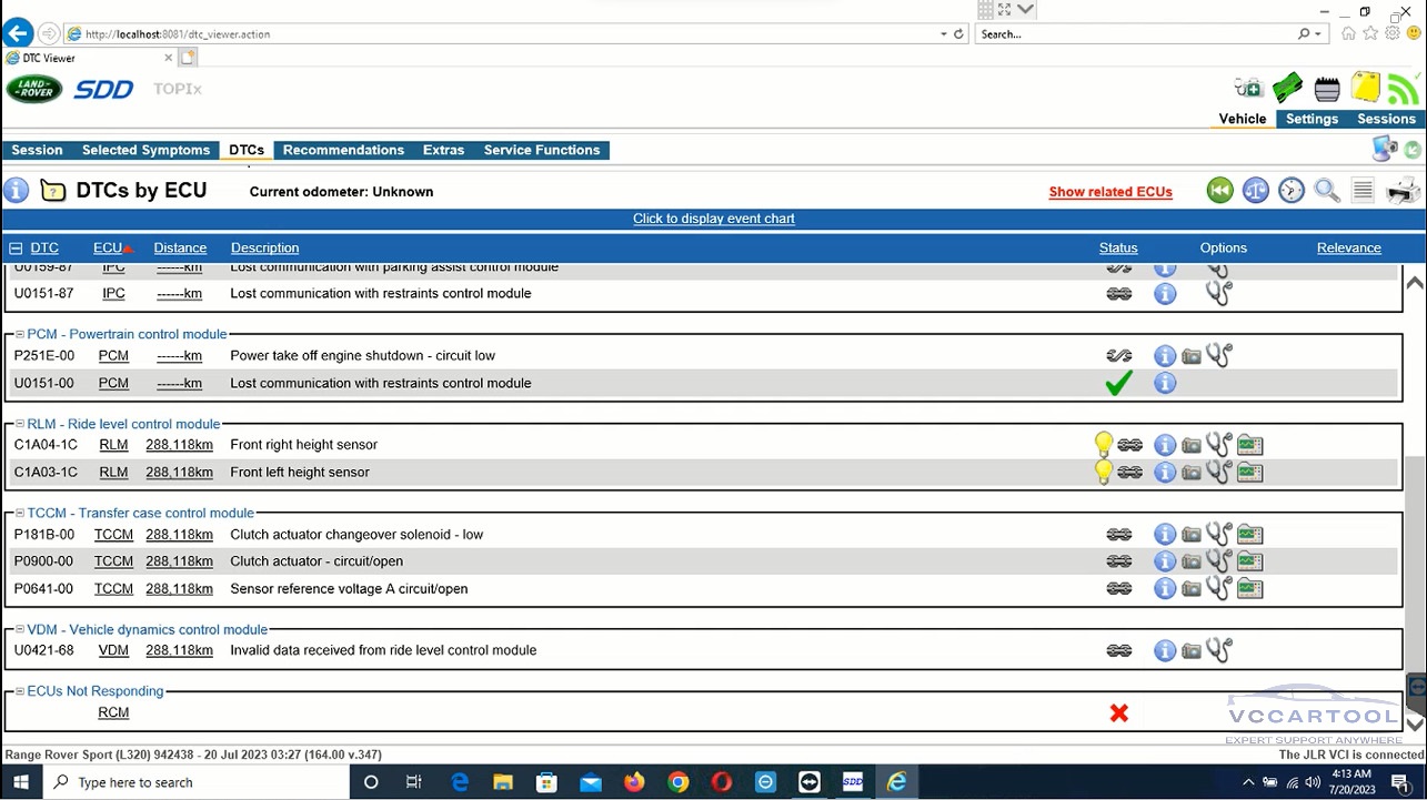 Function JLR SDD Software (2)