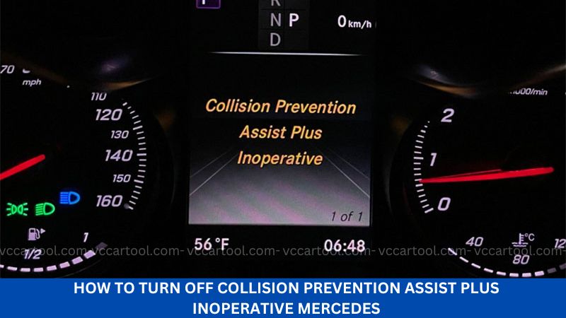 How to Turn Off Collision Prevention Assist Plus Inoperative Mercedes