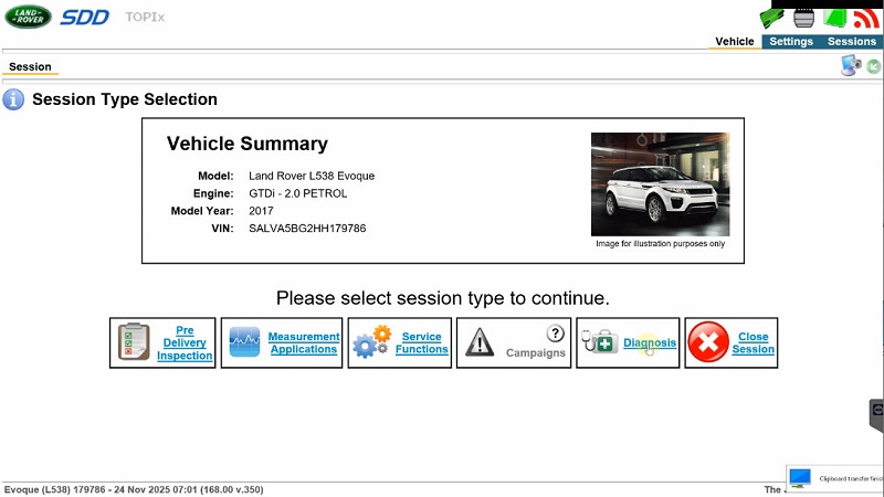 JLR SDD Software Version 168 (2)