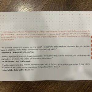 Jaguar Land Rover Programming & Coding Guidebook (2)