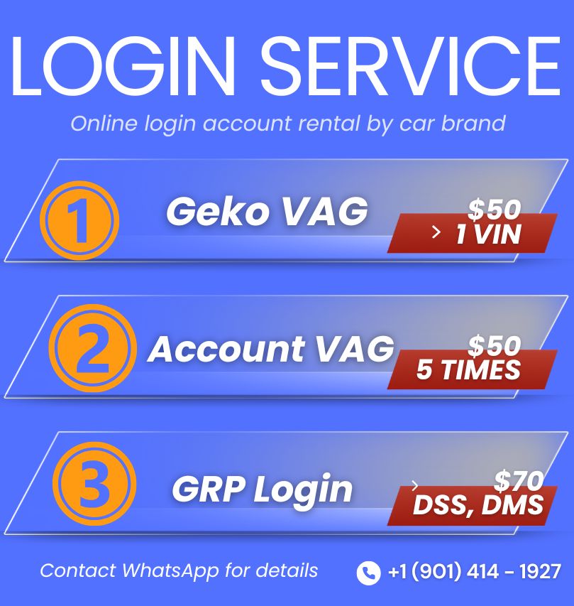 LOGIN SERVICE banner