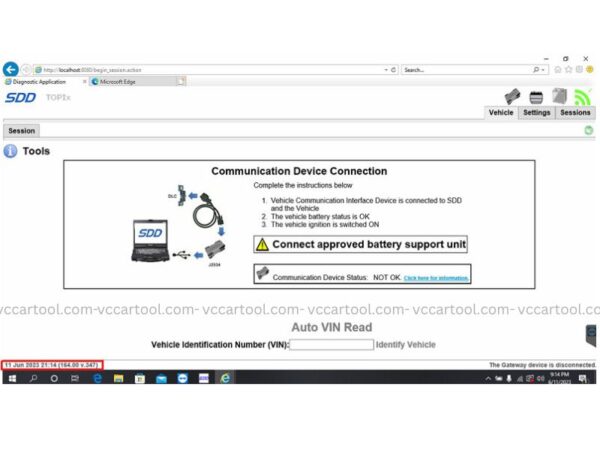 Land Rover SDD Software