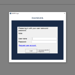 Login Xentry Openshell Mercedes (1)