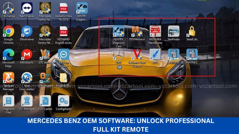 Mercedes Benz OEM Software: Unlock Professional Full Kit Remote
