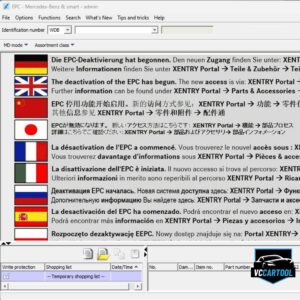 Mercedes EPC software