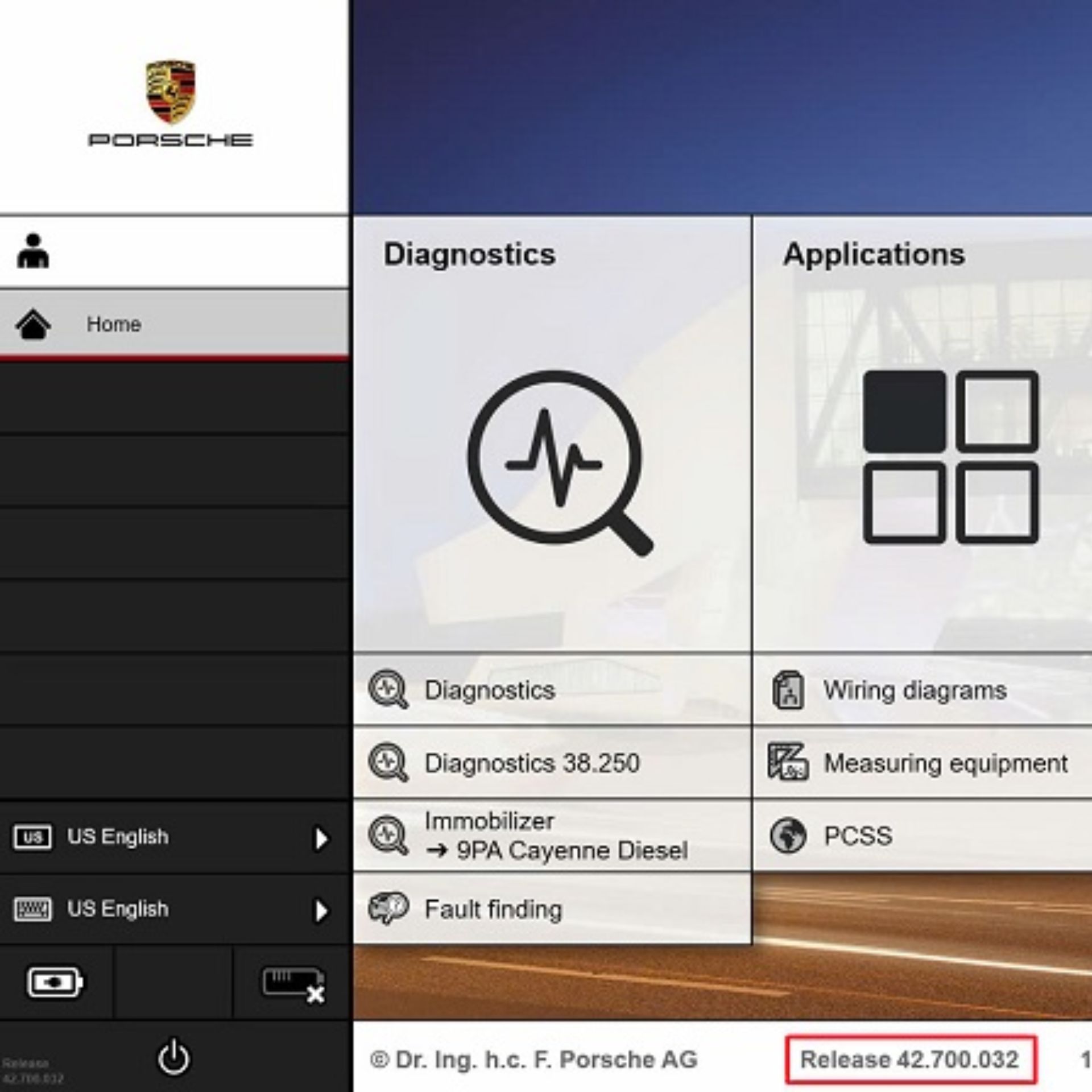 Porsche PIWIS Software Latest Version 42.7 Porsche PIWIS Software Latest Version 42.7