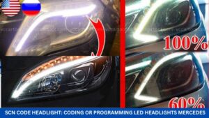 SCN code Headlight: Coding or Programming LED headlights Mercedes