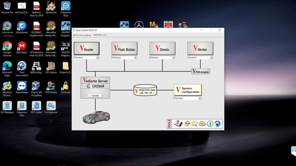 Start - cxf Vediamo Software