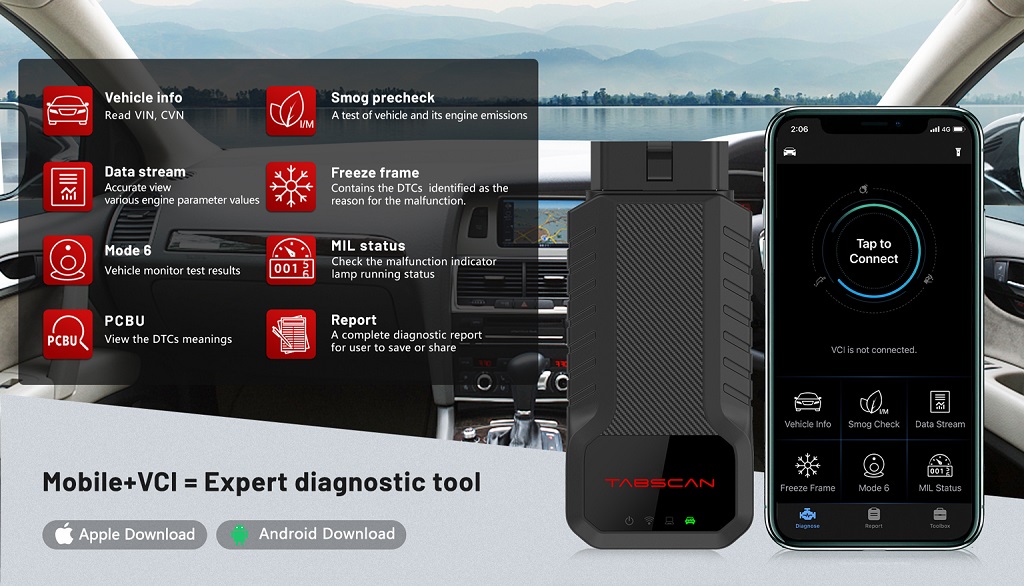 TabScan 6154+C Diagnostic Tool 4