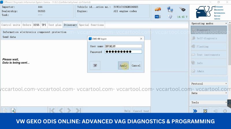VW GEKO ODIS Online Advanced VAG Diagnostics & Programming