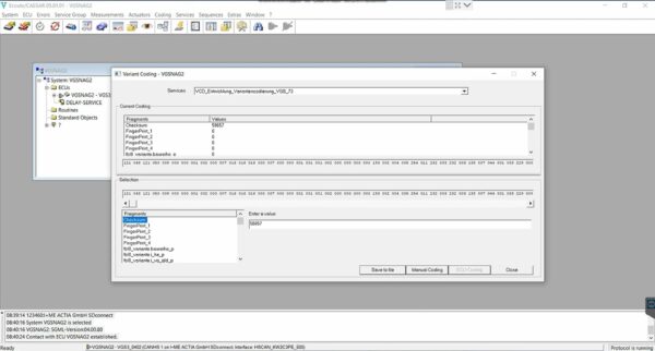 Variant Coding Vediamo Software