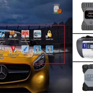 combo mercedes software and device