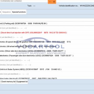 function ODIS SERVICE software version 25 (4)