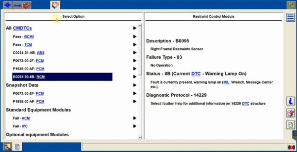 read error Mazda IDS software