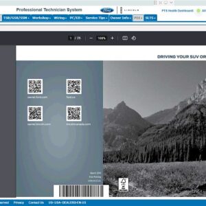 search overview ford pts