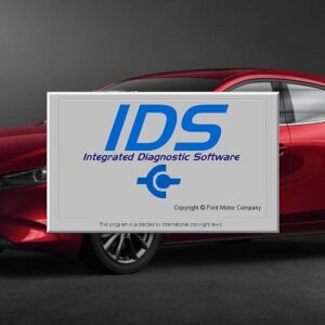 start interface Mazda IDS software