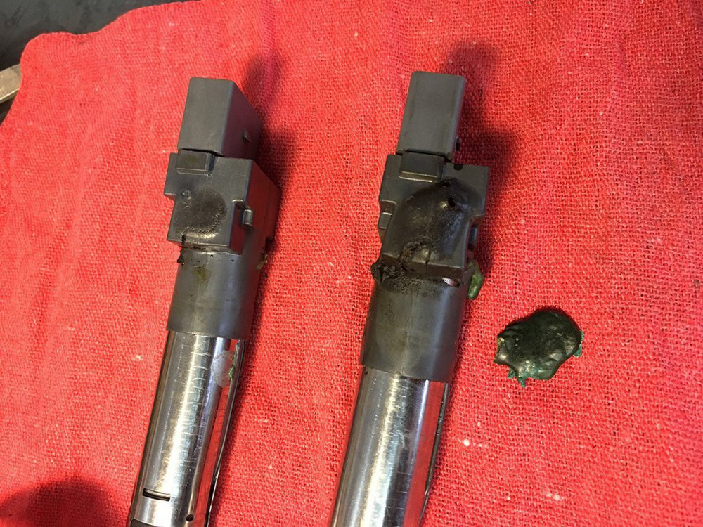 Melted Ignition Coil