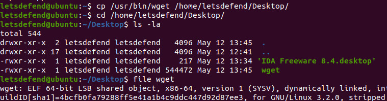 Opening wget Executable with IDA