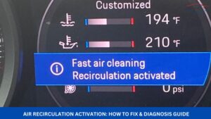 Air Recirculation Activation How to Fix & Diagnosis Guide