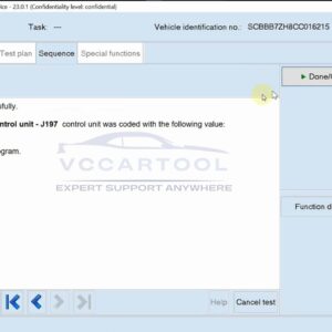 Bentley login OS 23 coding suspension