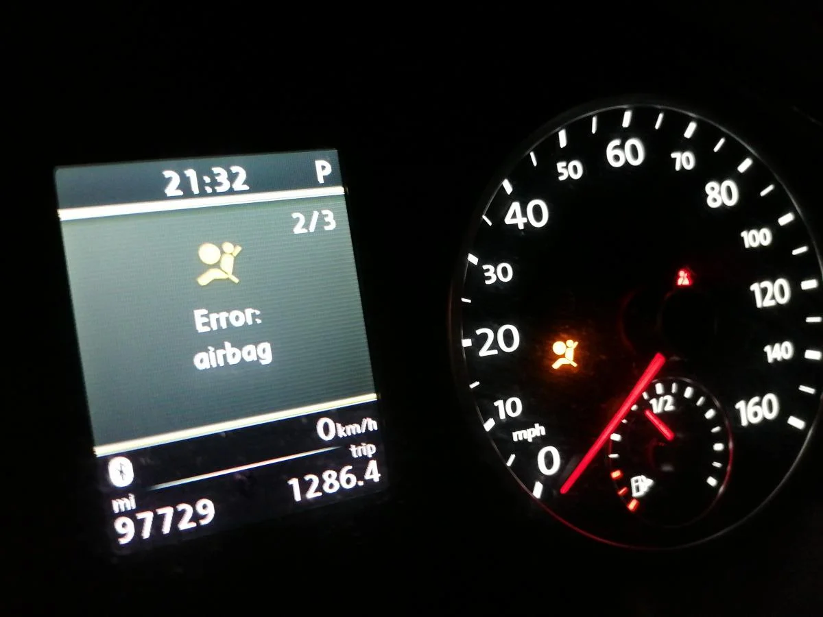 Coding Airbag Light Error Removal