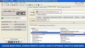 Coding Benz Pedal Characteristic Curve How to Optimize Throttle Response