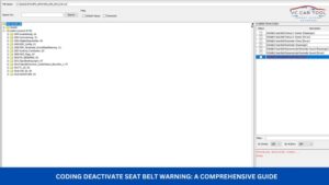 Coding Deactivate Seat Belt Warning: A Comprehensive Guide