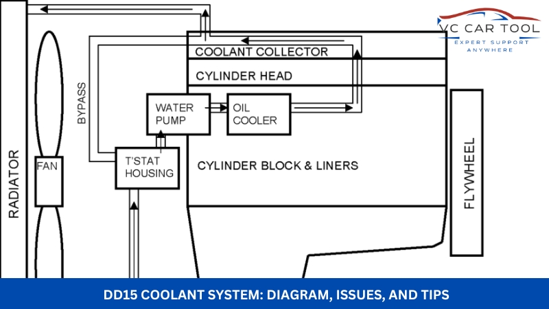 DD15 Coolant System Diagram, Issues, and Tips
