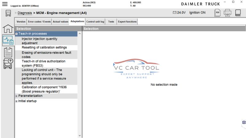 Daimler Truck Adaptations