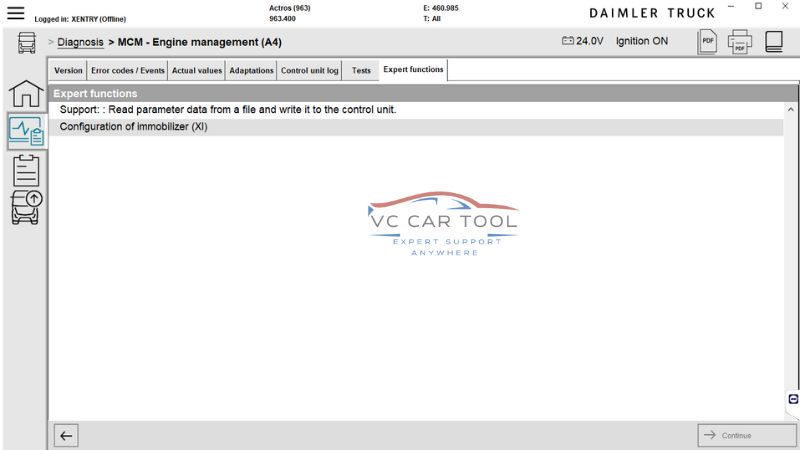Daimler Truck Expert Functions