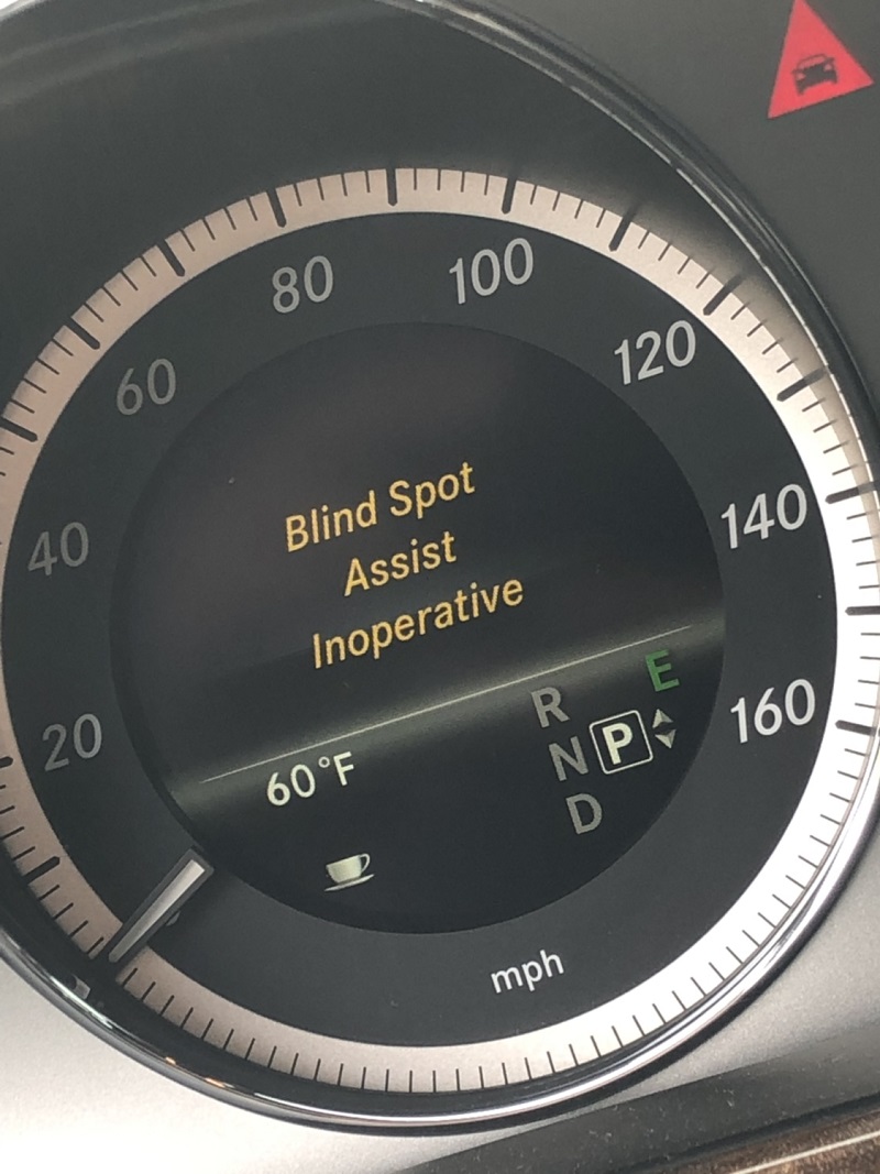 Disable Blind Spot Assist Inoperative
