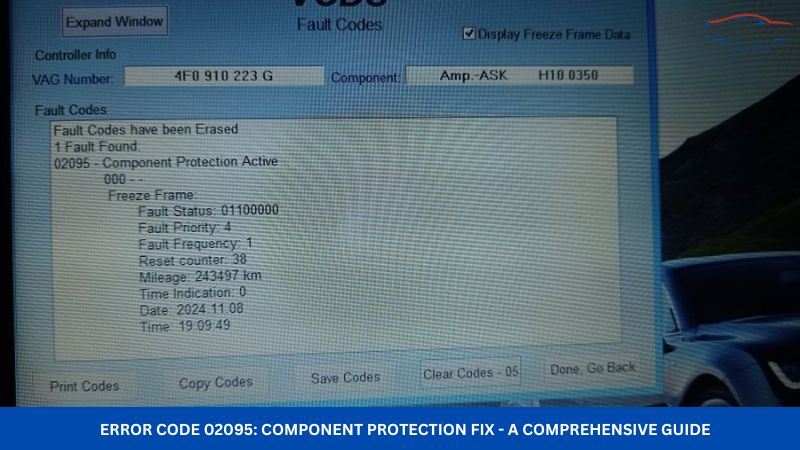 Error Code 02095: Component Protection Fix - A Comprehensive Guide
