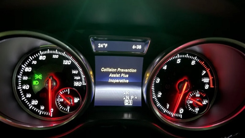 Fix Error Collision Prevention Assist Plus Inoperative W205 2