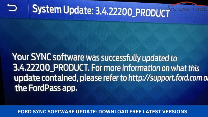Ford Sync Software Update Download Free Latest Versions
