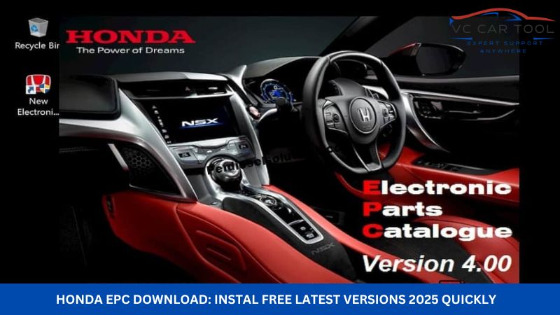 Honda EPC Download Instal FREE Latest Versions Quickly
