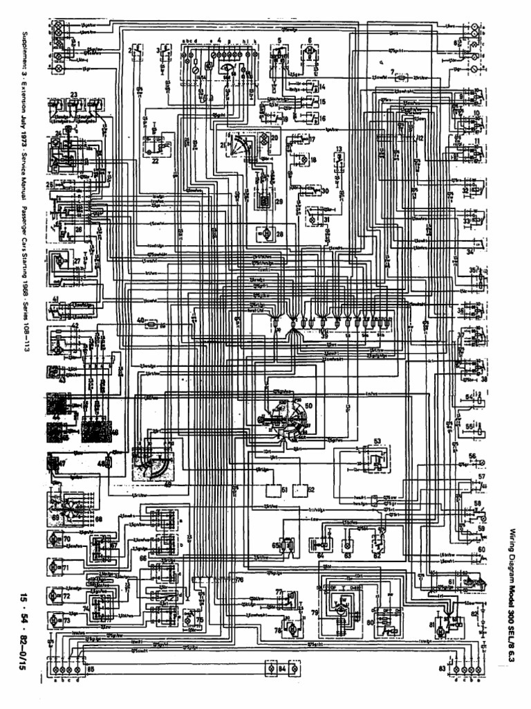 Mercedes Benz Wiring Diagram