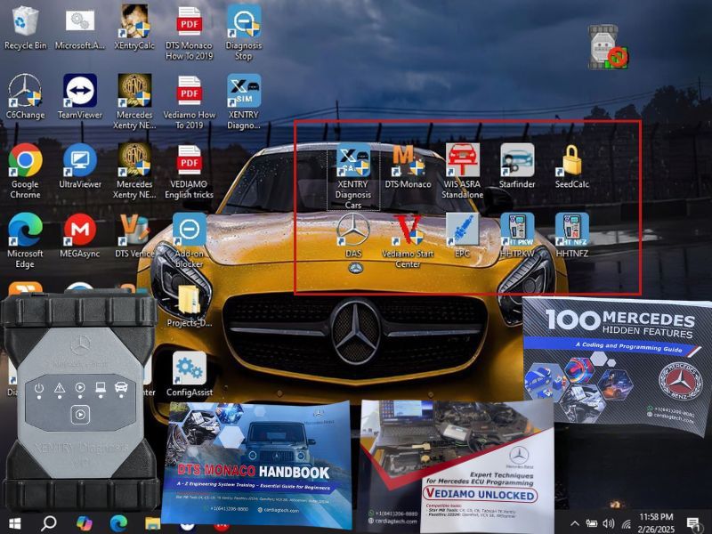 Mercedes Diagnostic Package – Full Kit