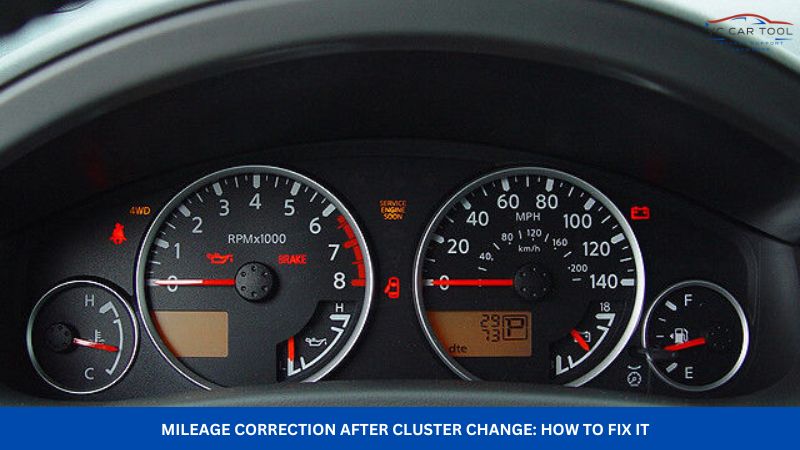 Mileage Correction After Cluster Change: How to Fix It