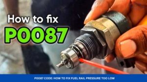 P0087 Code How to Fix Fuel Rail Pressure Too Low