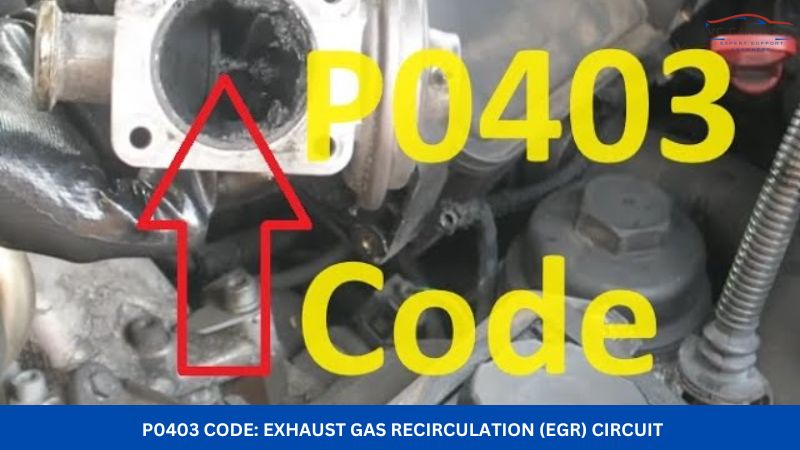 P0403 Code Exhaust Gas Recirculation (EGR) Circuit