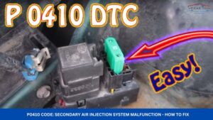 P0410 Code Secondary Air Injection System Malfunction - How to Fix